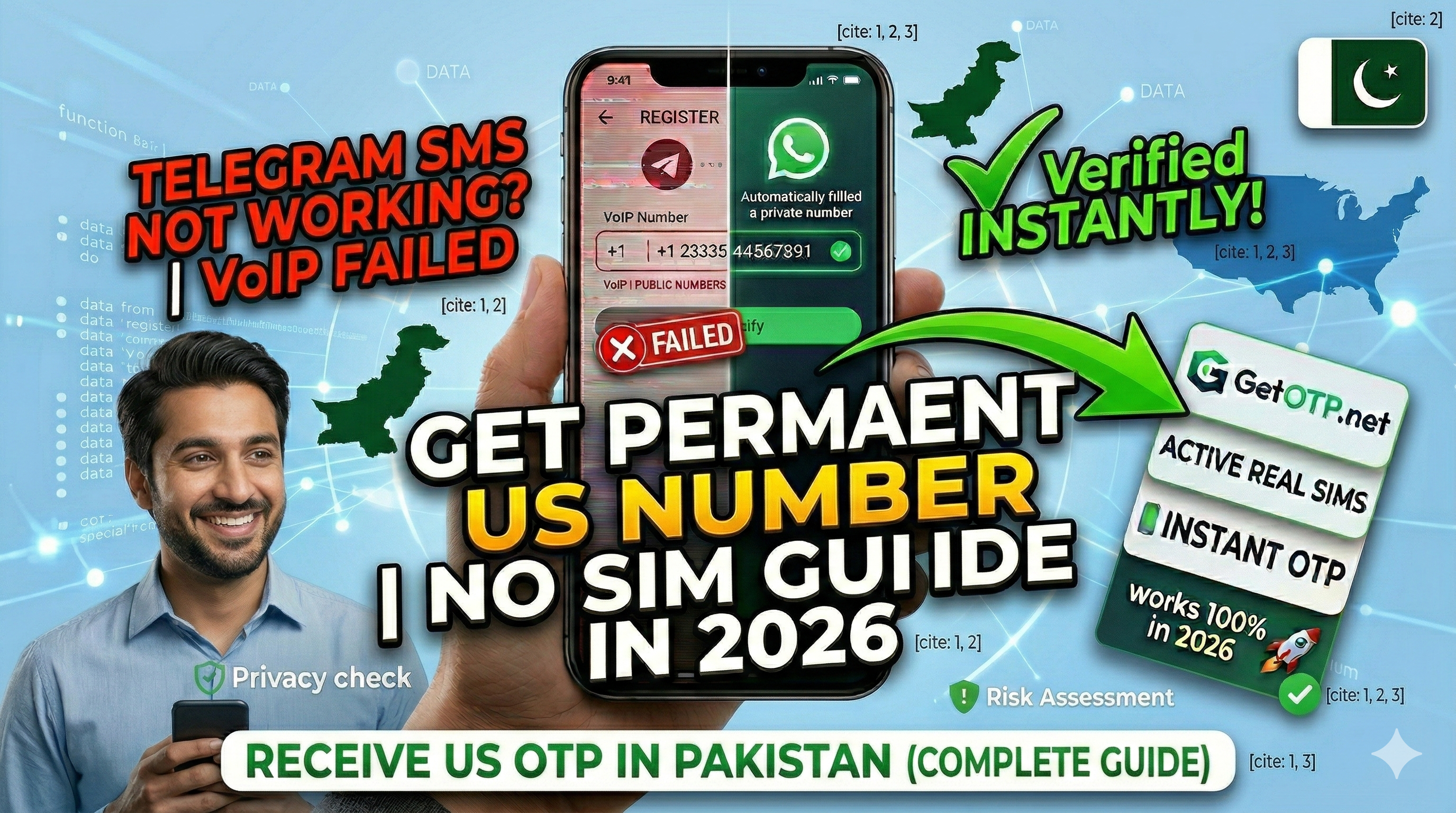 Google Voice Pakistan 2026: How to Get a Permanent US Number without a SIM